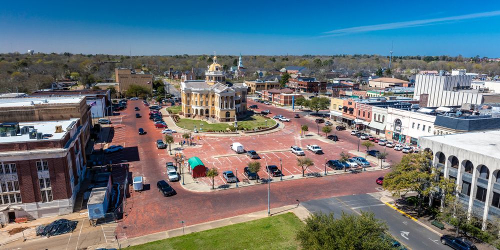 Aerial view of Marshall