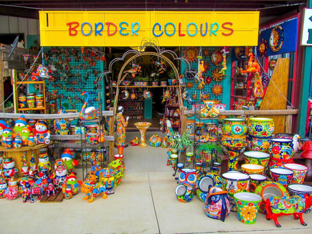 Pottery shop at First Monday Trade Days