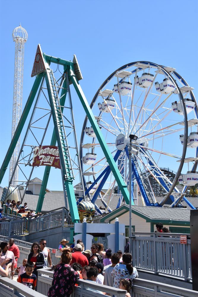 Rides at Kemah Boardwalk