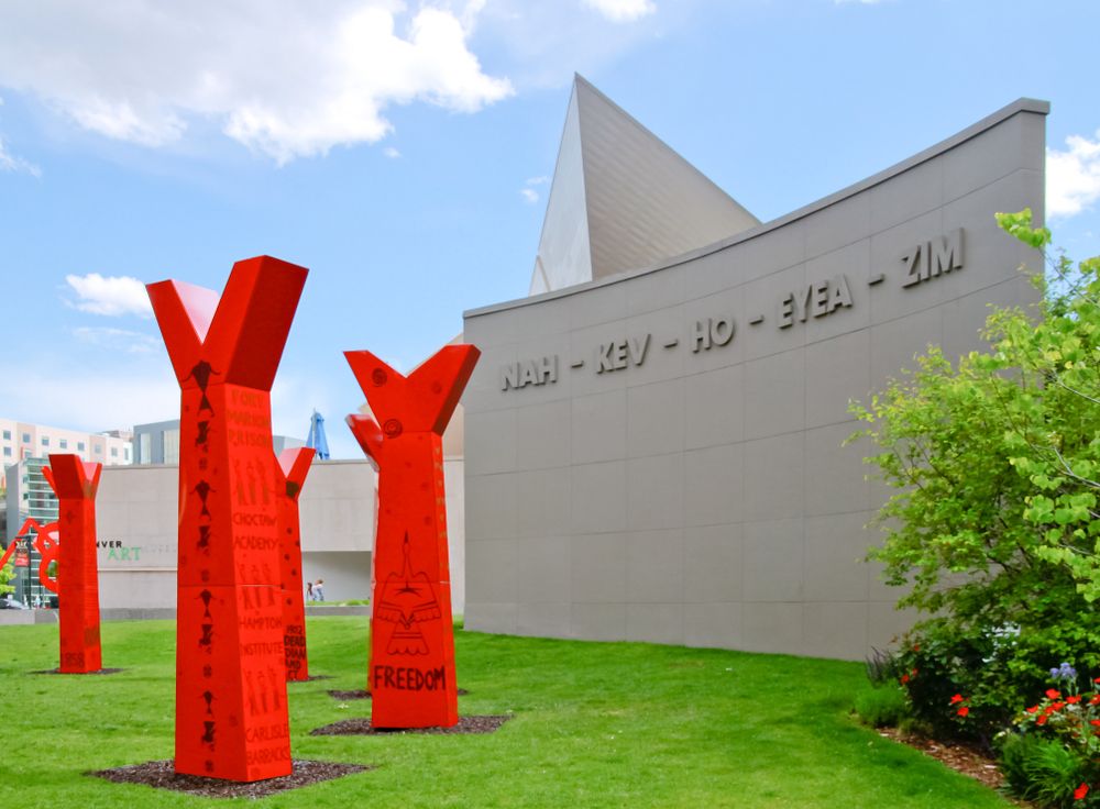 Front View of Denver Museum of Art