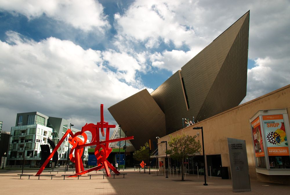Front View of Denver Museum of Art