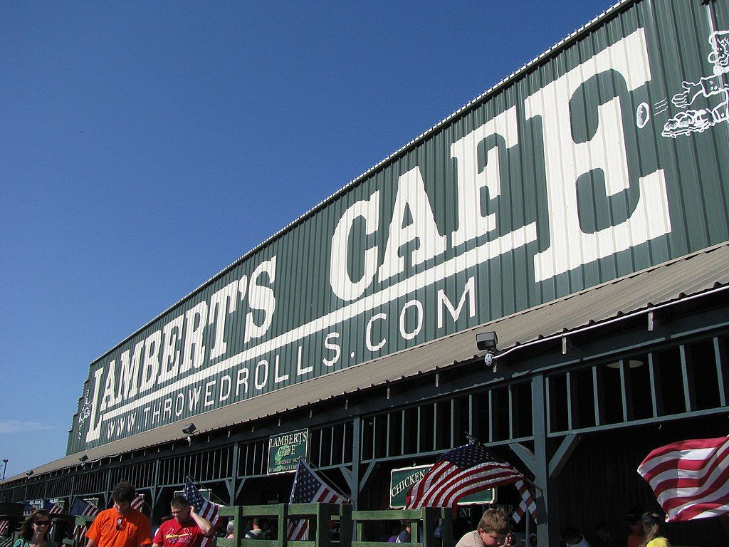 Building sign of Lambert's Café
