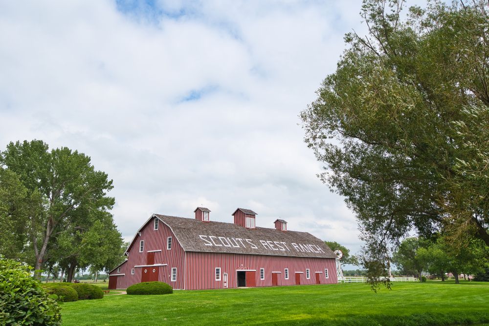Barn at Buffalo Bill Ranch State Historical Park