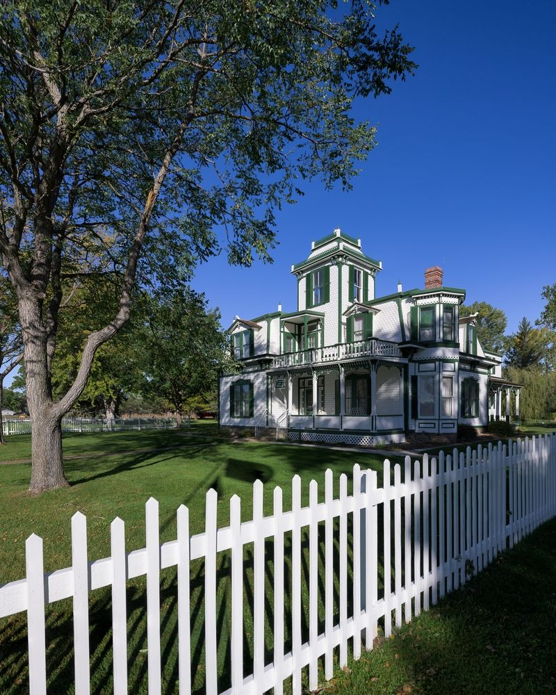 Picket fence at Buffalo Bill Ranch State Historical Park