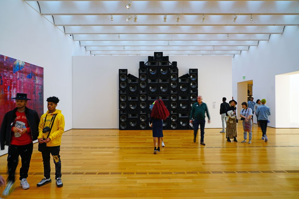 Exhibit in the High Museum of Art