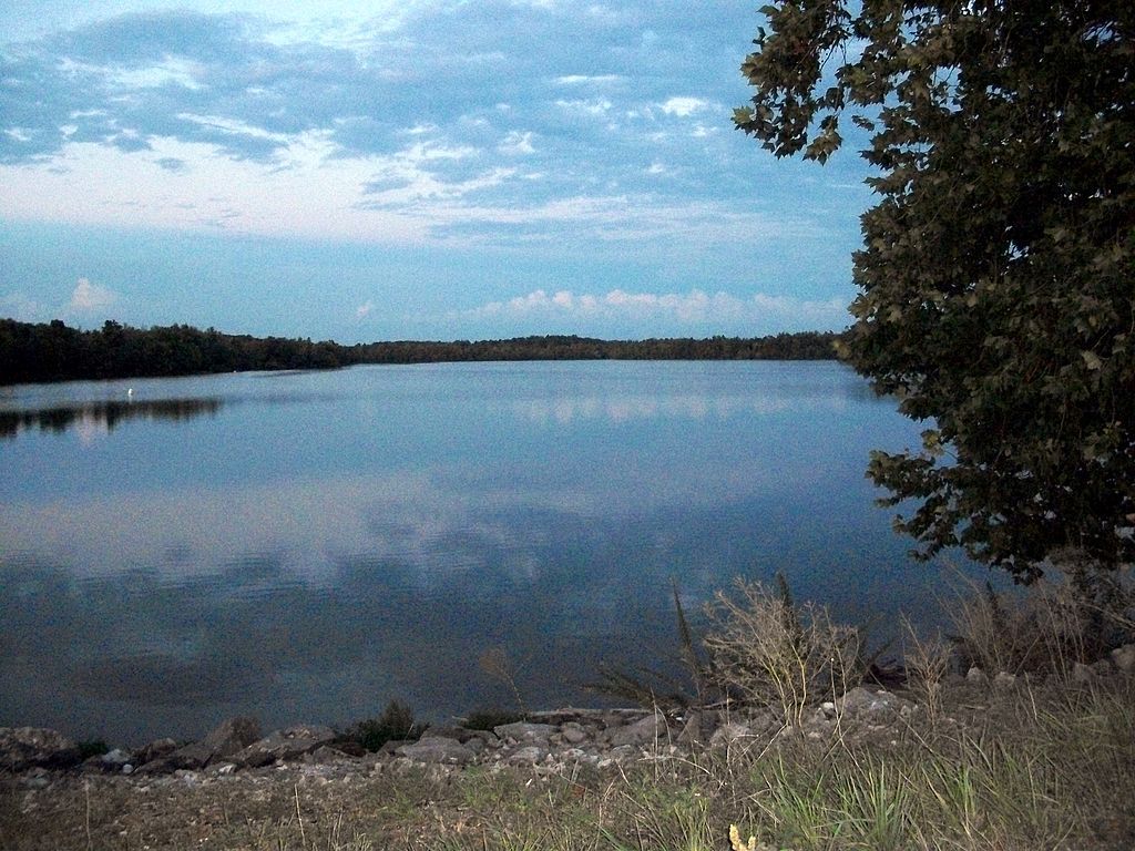 The waters of Lake Fayetteville