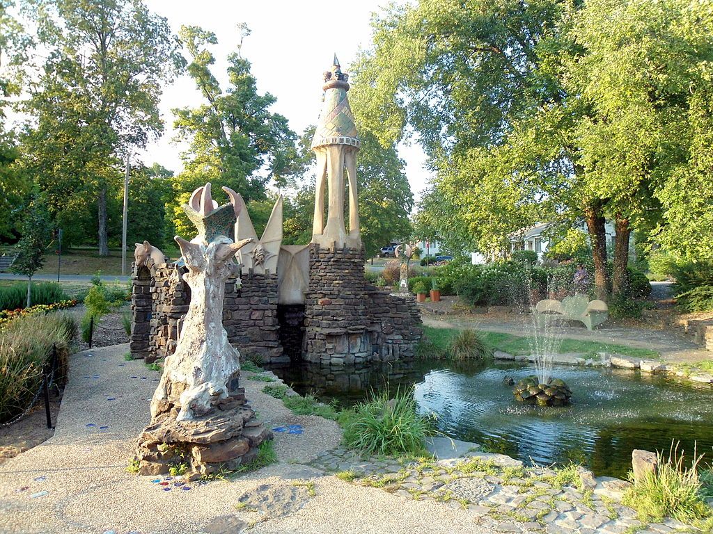 Castle sculpture at Wilson Park