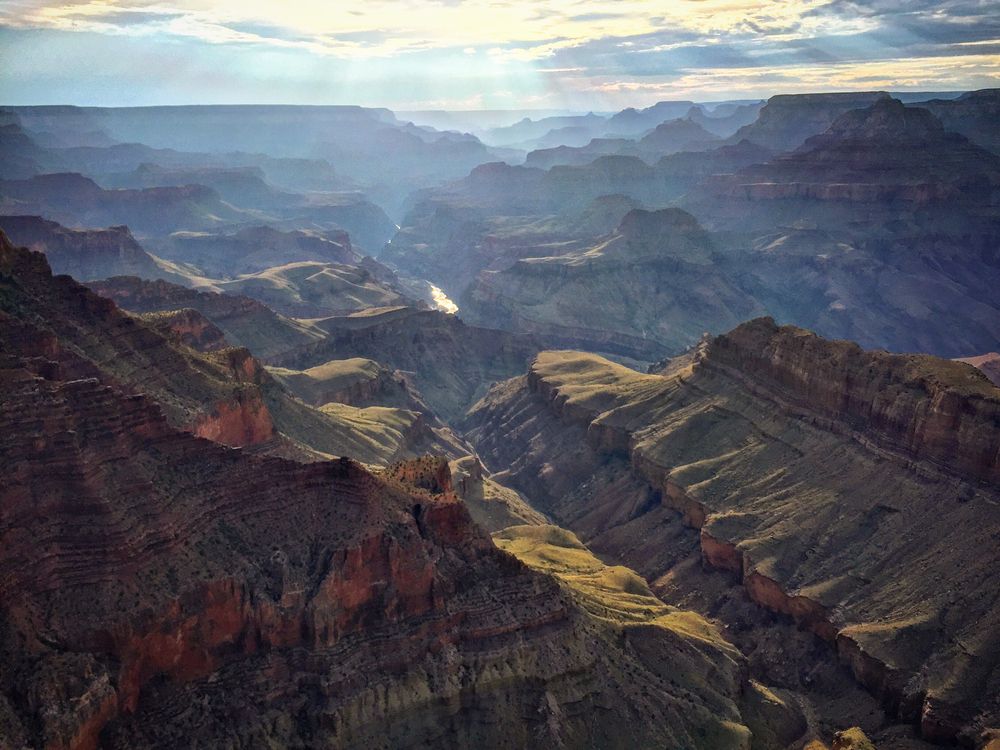 Scenic view from Lipan Point