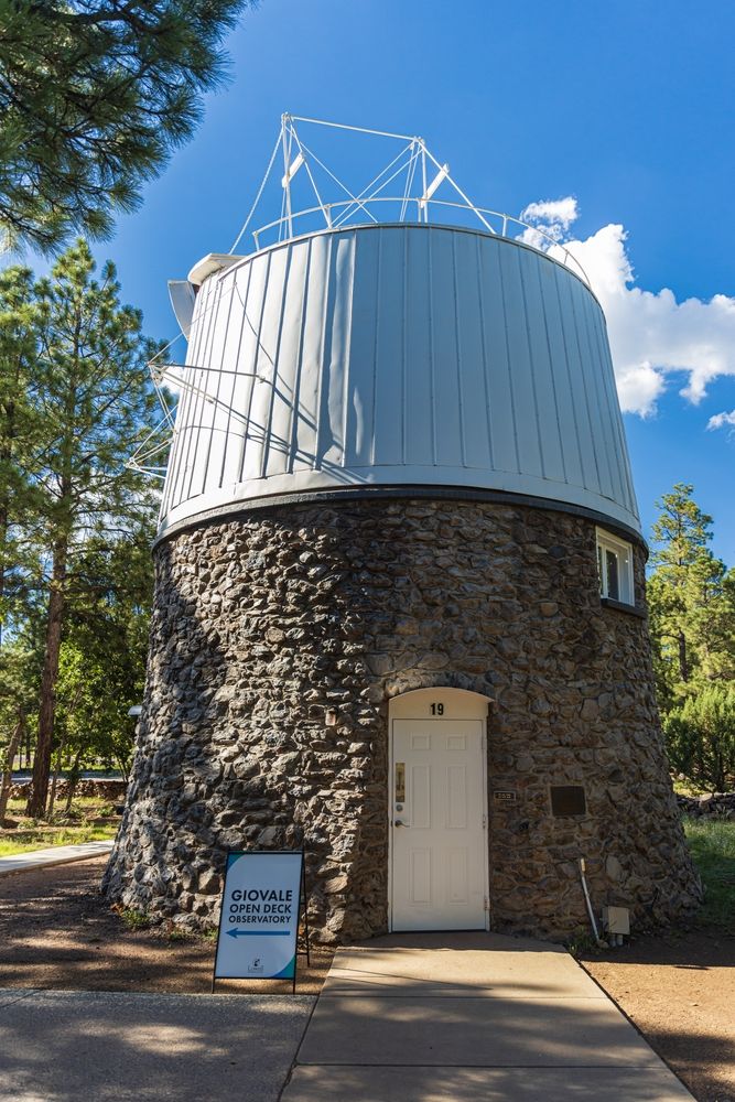 Pluto discovery telescope building at Lowell Observatory