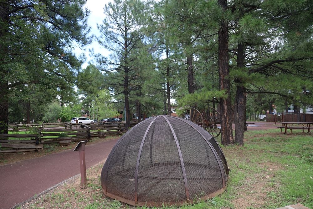 The grounds of Riordan Mansion State Historic Park