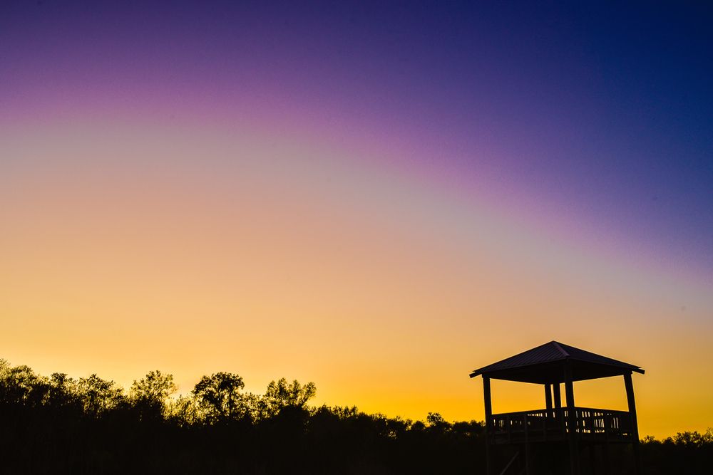 Sunset over Cullinan Park