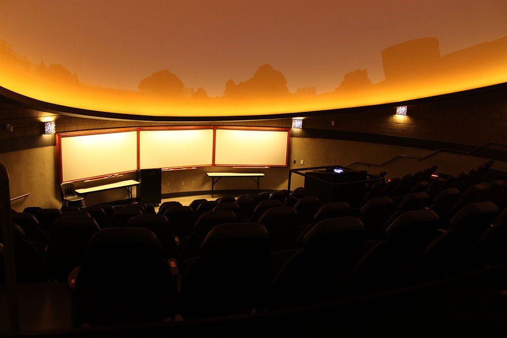 Interior of the Bechtel National Planetarium