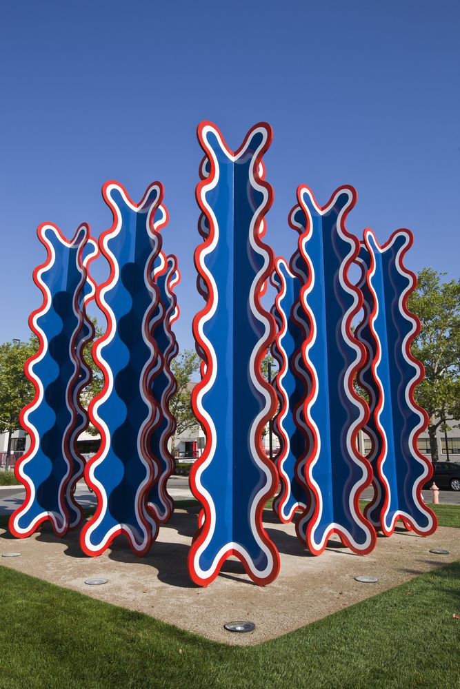 Sculptures at the Columbus Museum of Art