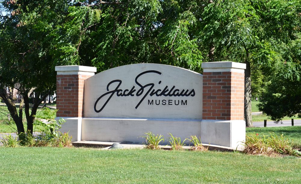 Signage of the Jack Nicklaus Museum