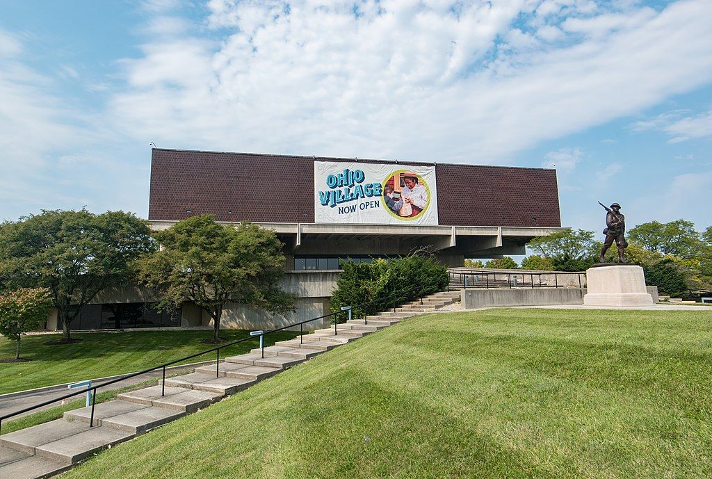 Exterior of Ohio History Center and Ohio Village