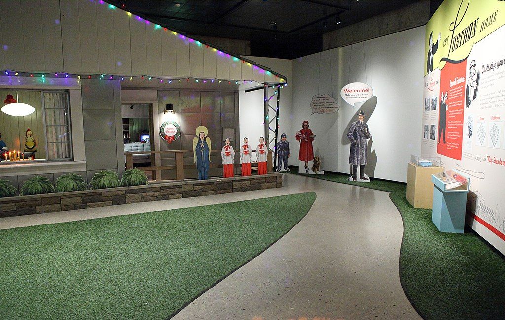 Interior of Ohio History Center and Ohio Village