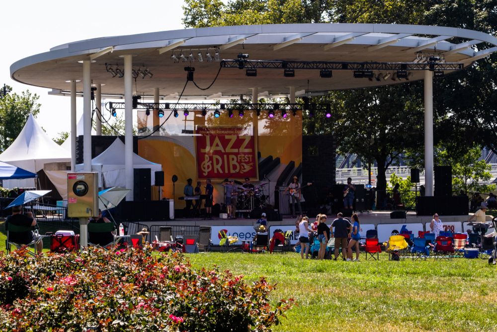 Jazz fest at Scioto Mile