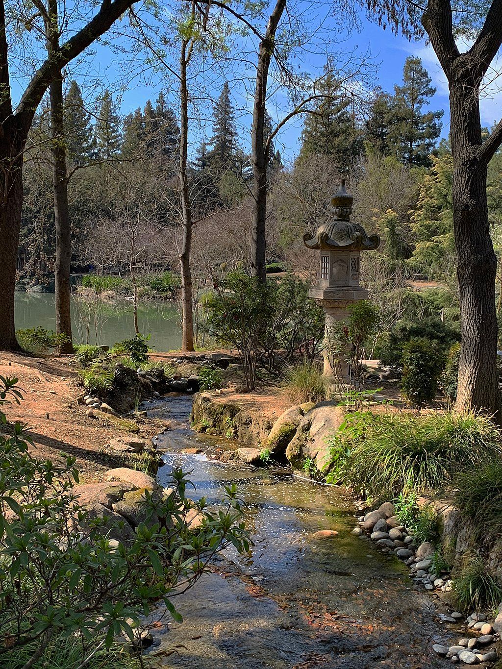 Stream at Shinzen Friendship Garden