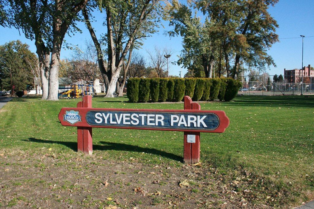 Welcome sign of Sylvester Park