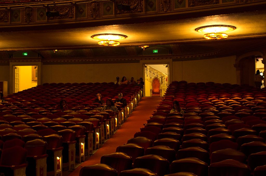 Interior of Warnors Theatre