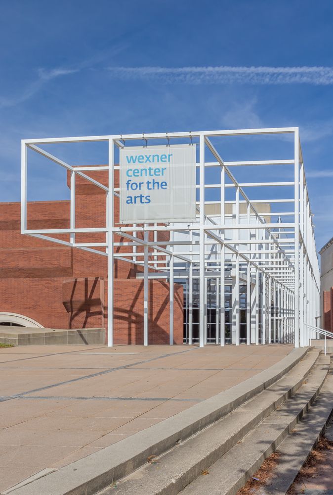 Signage of Wexner Center for the Arts