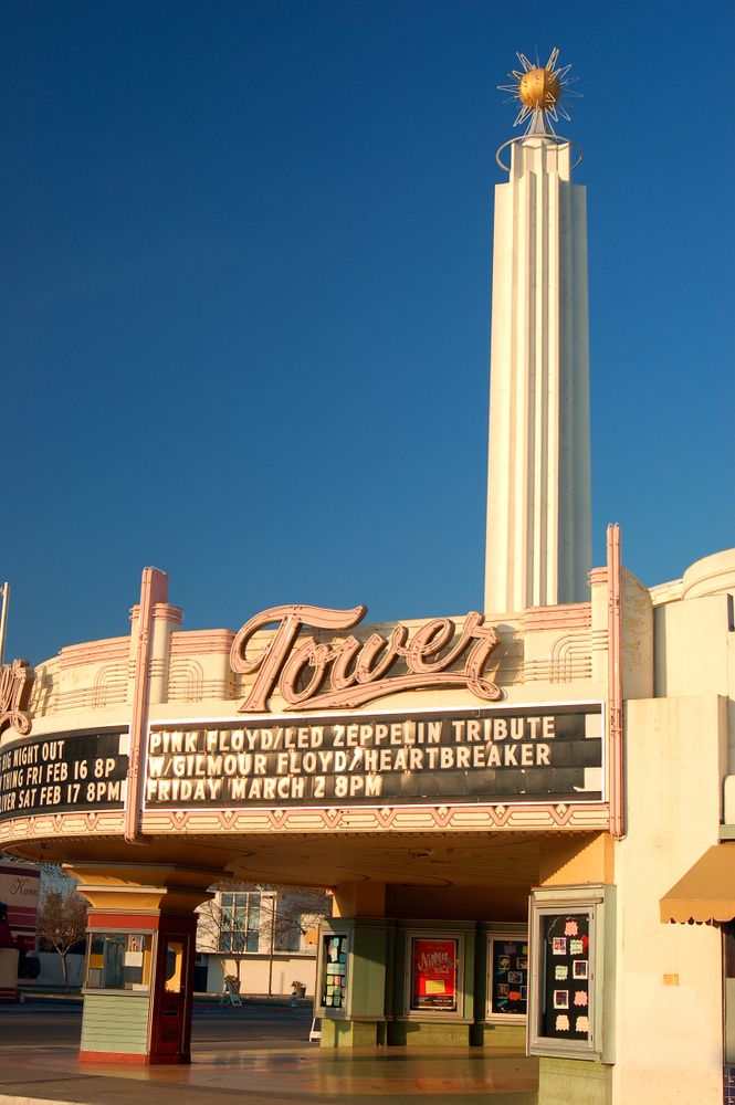 Tower theatre at the Historic Tower District