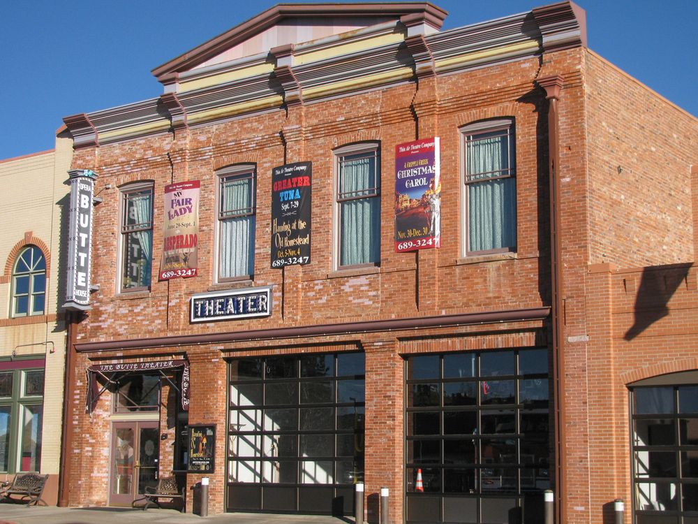 Exterior of the Butte Theater