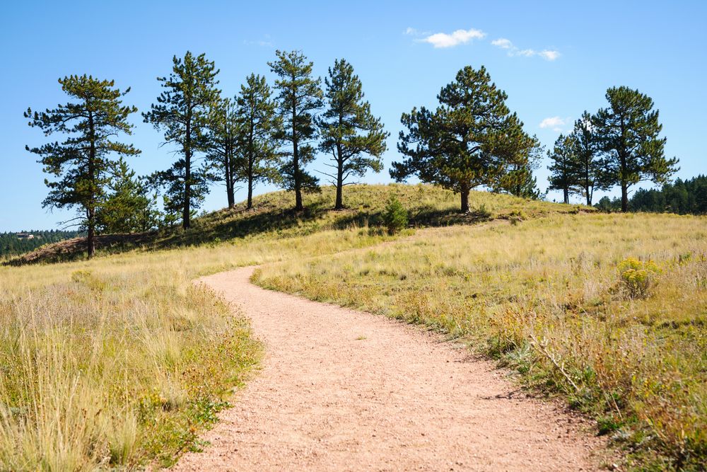 Trail at Florissant Fossil Beds National Monument