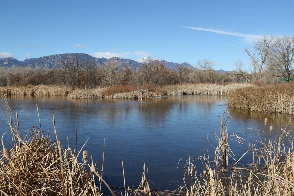 The waters of Fountain Creek Regional Park