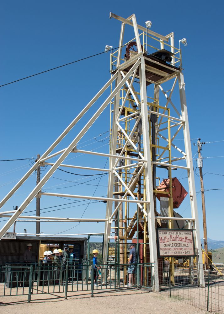 Entrance to the Mollie Kathleen Gold Mine