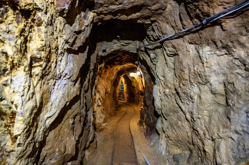 Underground at Mollie Kathleen Gold Mine