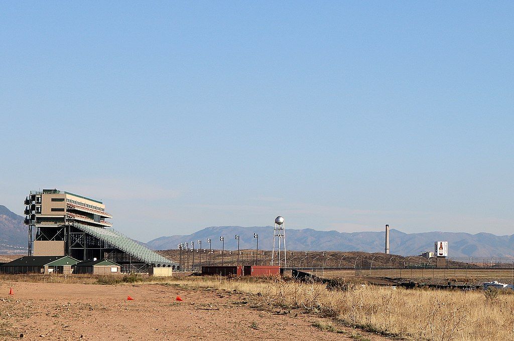 Far view of Pikes Peak International Raceway
