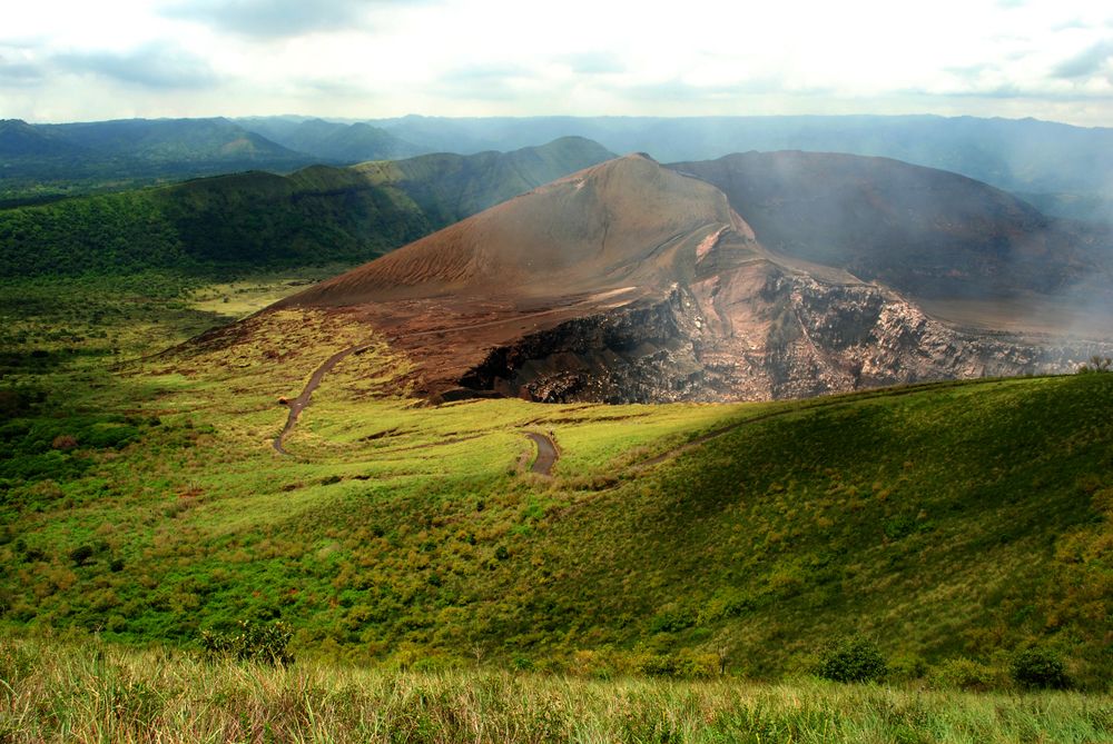 View of Masaya Volcano National Park