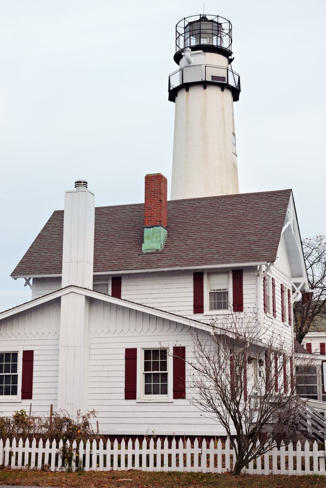 A house near the fenwick island lighthouse.