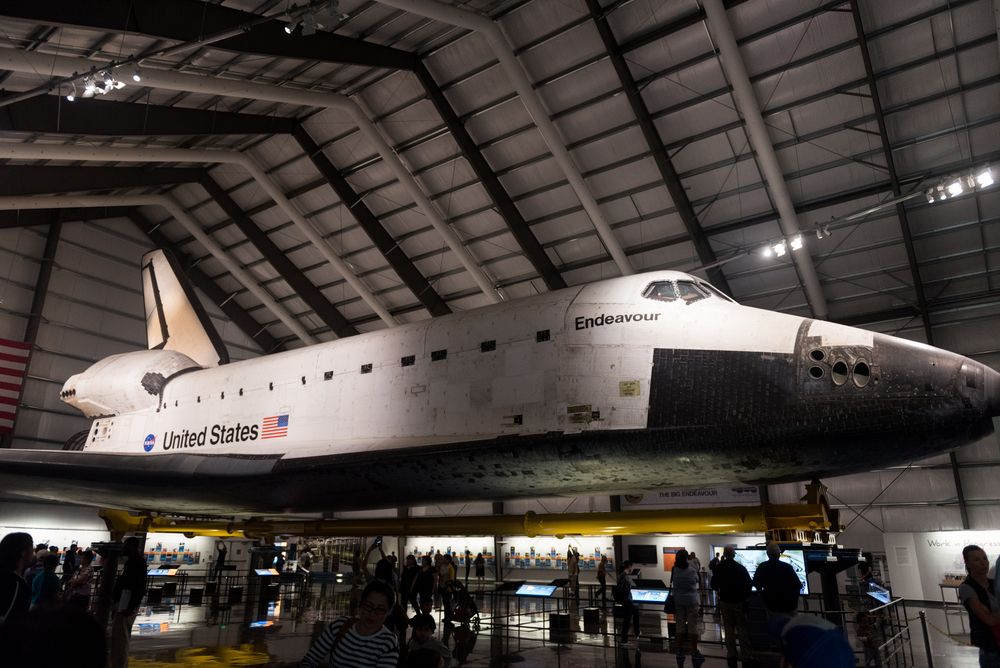 Aircraft in the California Science Center