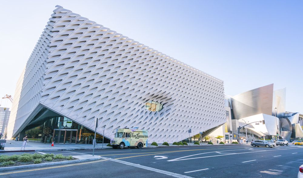 Exterior of The Broad Museum