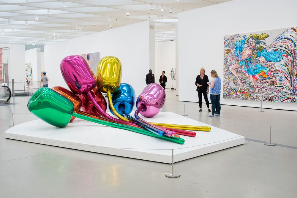 Interior of The Broad Museum