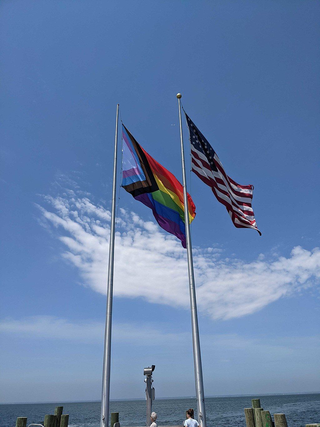 Flags at Cherry Grove
