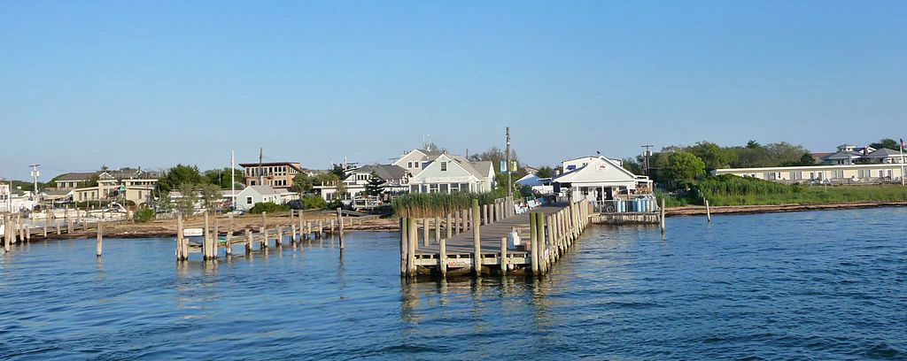 View of Kismet from across the water