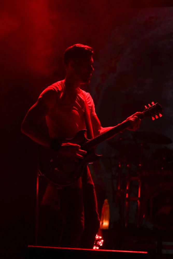 Guitar player at Northwell Health at Jones Beach Theater