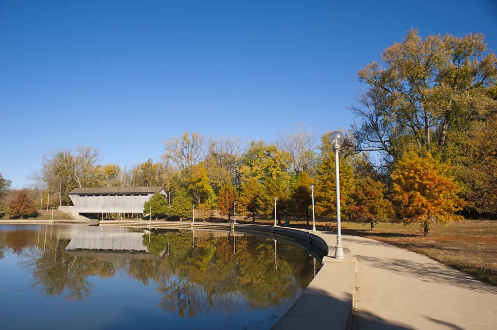 View of Mill Race Park