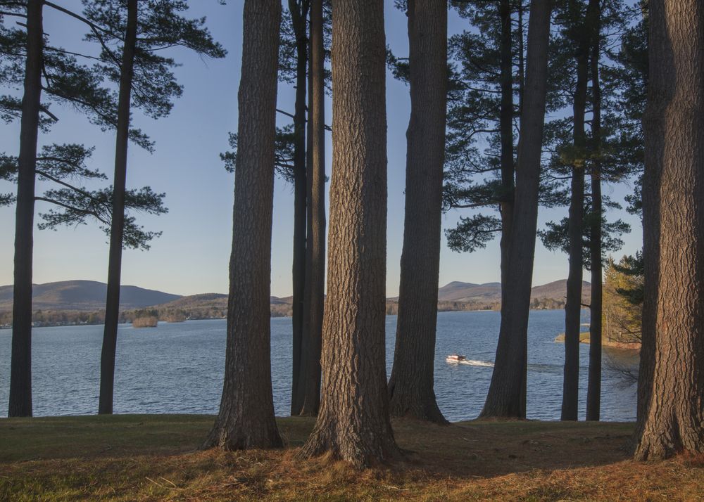 View of Pontoosuc Lake