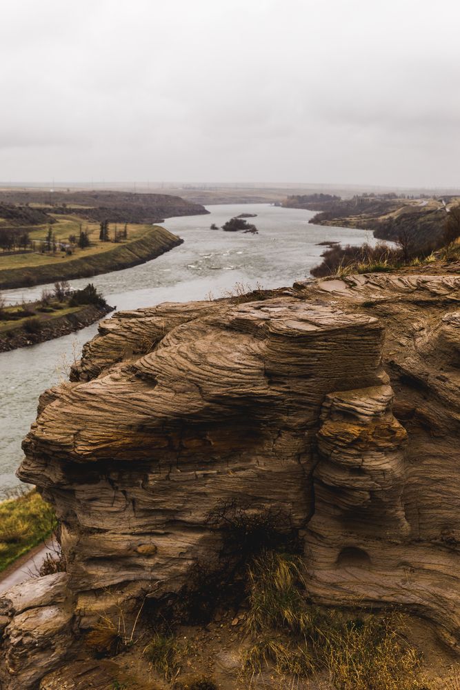 Missouri River in Great Falls, Montana