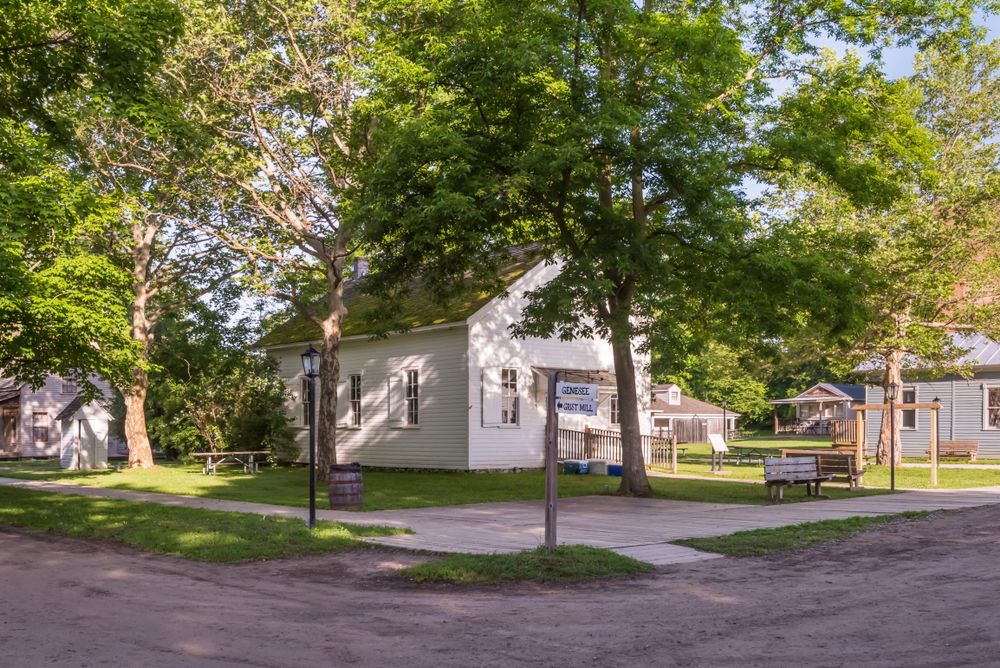 Exterior of a house at Crossroads Village