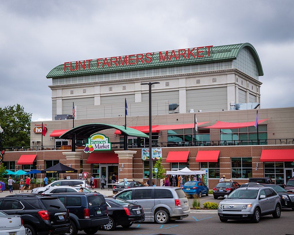 Exterior of Flint Farmer’s Market
