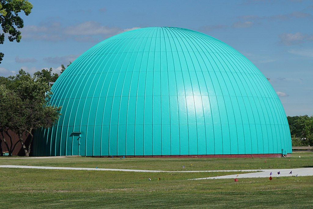 Dome-shaped Longway Planetarium