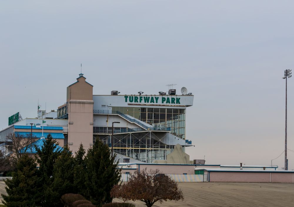 Exterior of Turfway Park
