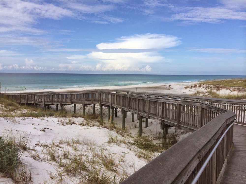 Boardwalk of Topsail Hill Preserve State Park