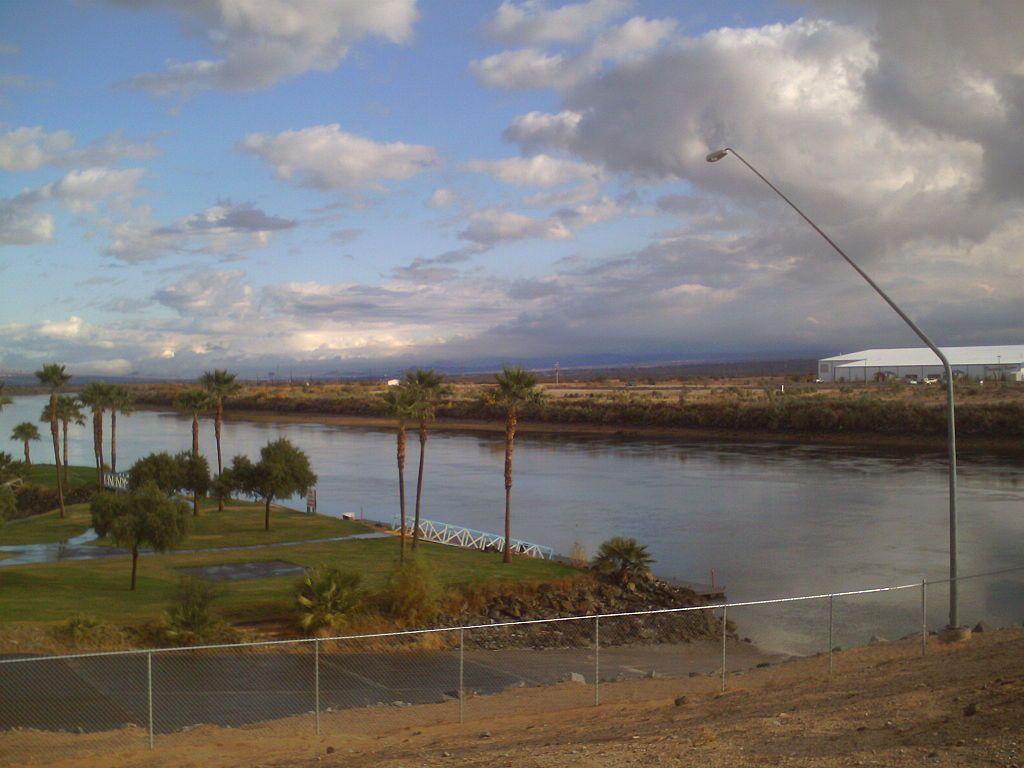 The waters of Colorado River