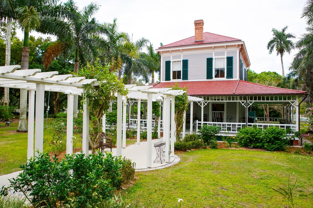 Exterior of the Edison & Ford Winter Estates